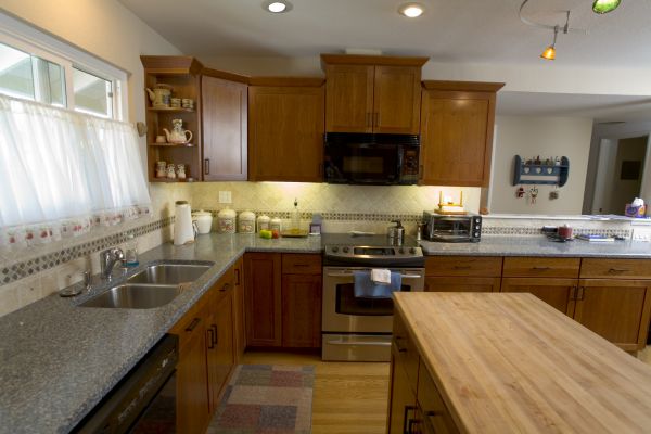 Cherry Cabinet Remodeling in Arlington
